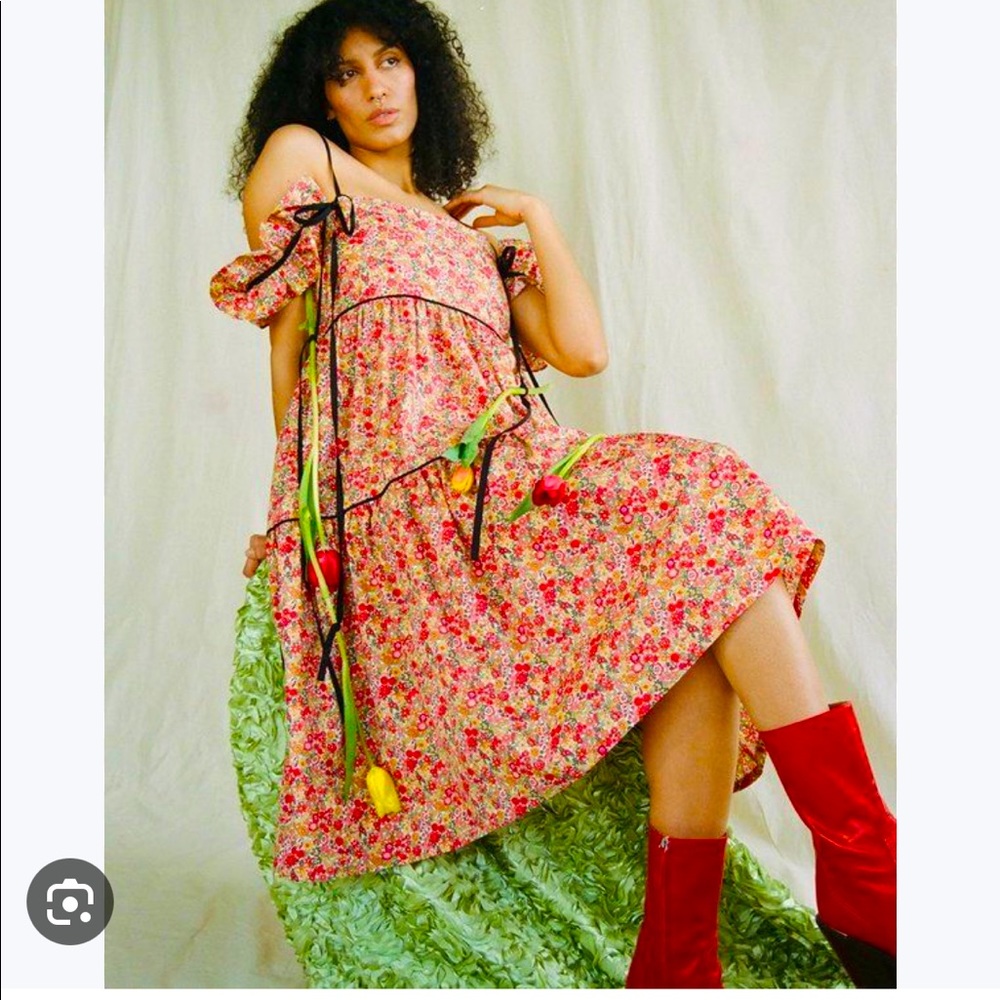 NWOT Small Eliza Faulkner Flora Dress